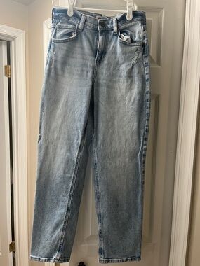 SO Light Blue Straight Leg Women's Jeans